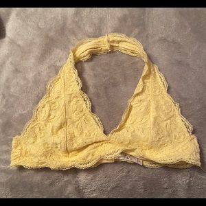 Yellow bralette